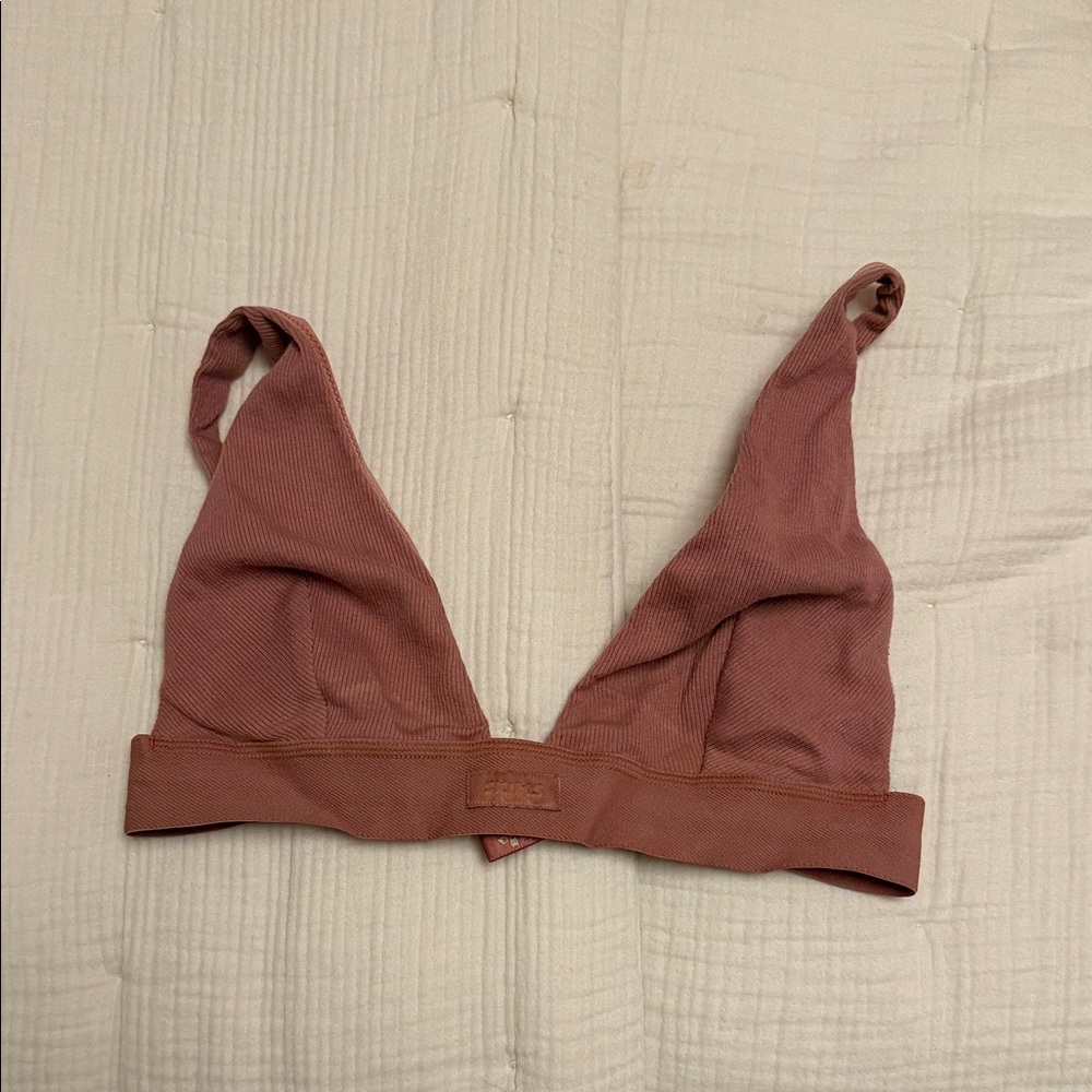 SKIMS Dusty Rose Triangle Bralette